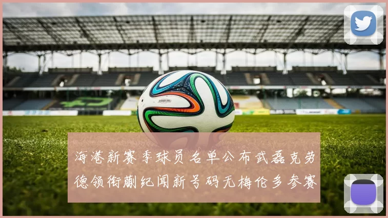 海港新赛季球员名单公布武磊克劳德领衔蒯纪闻新号码无梅伦多参赛